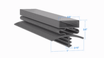 VDS4 by Strivide® 35 1/4 x 83 1/2 Compatible with Brown 138JC - VDS4