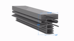 784820 by Strivide®, Magnetic Gasket 28 13/16 x 32 7/8 Compatible with Bevles 784820