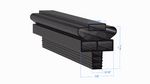 IN-GSK1075 by Strivide®, Magnetic Gasket 7 5/16 x 29 7/8 Compatible with Randell IN-GSK1075