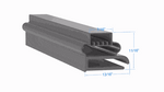 1702154 by Strivide®, Magnetic Gasket 15 1/4 x 14 5/8 Compatible with Delfield 1702154