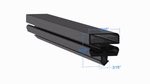 5595BSG2 by Strivide®, Magnetic Gasket 28 7/8 x 71 1/8 Compatible with Styleline 5595BSG2