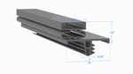VFR2S by Strivide® 24 1/4 x 60 7/8 Compatible with Delfield 1701318 - VFR2S