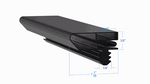 4330208 by Strivide®, Magnetic Gasket 29 3/4 x 72 3/4 Compatible with Hussmann 4330208
