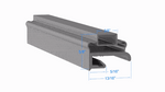 18660BUC by Strivide® 20 1/4 x 62 1/2 Compatible with Delfield 1702003 - 18660BUC