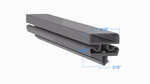 5595BCS3 by Strivide®, Magnetic Gasket 23 x 71 3/4 Compatible with Styleline 5595BCS3