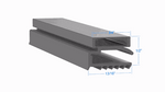 AHT232N by Strivide® 21 1/2 x 59 1/2 Compatible with Traulsen SER-27564-00 - AHT232N
