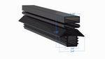 AHT126WPUT by Strivide® 23 1/2 x 59 1/2 Compatible with Traulsen SER-27566-00 - AHT126WPUT