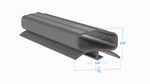 SP-386-2 by Strivide®, Magnetic Gasket 20 1/4 x 48 3/4 Compatible with Glenco-Star Metal SP-386-2