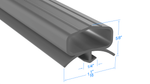 10310-31 by Strivide®, Magnetic Gasket 25 3/8 x 36 3/4 Compatible with Silver King 10310-31