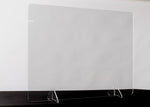 Sneeze Guard – 30” x 23” Freestanding Shield – Horizontal or Vertical