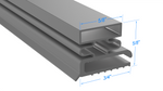 Refrigeration Gasket Profile 6449
