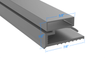 VPS114SL by Strivide® 22 1/8 x 22 1/8 Compatible with Stanley-Knight 418-130-105-300 - VPS114SL