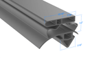 T35G by Strivide® 19 3/8 x 54 1/4 Compatible with True 811134 - T35G