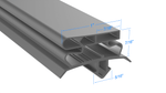 TR1RPT1HG1HS1G by Strivide® 27 7/8 x 63 Compatible with True 810771 - TR1RPT1HG1HS1G