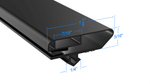 3K3 by Strivide® 29 3/4 x 62 3/4 Compatible with Styleline 5769BK3R - 3K3