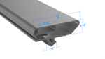 02-14160-2018 by Strivide®, Magnetic Gasket 29 1/16 x 62 9/16 Compatible with Anthony 02-14160-2018