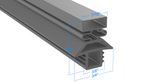 GHT232NWTO by Strivide® 21 1/2 x 59 1/2 Compatible with Traulsen 27564 - GHT232NWTO