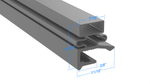 D1 by Strivide® 24 1/2 x 60 3/4 Compatible with Hobart 280984-3 - D1