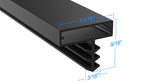 25568-1075 by Strivide®, Magnetic Gasket 38 1/4 x 78 1/4 Compatible with Kolpak 25568-1075