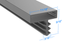 Strivide® Magnetic Gasket 34 1/4 x 78 5/8 Compatible with Kolpak