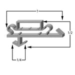 02-10090-0000 by Strivide®, Magnetic Gasket 21 3/4 x 34 1/2 Compatible with Anthony 02-10090-0000