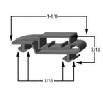 58-396 by Strivide®, Magnetic Gasket 21 3/4 x 71 Compatible with Anthony 58-396