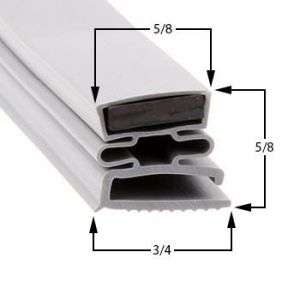 Dunhill Part# 99 Compatible Door Gasket