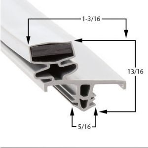 Delfield Part# 1702693 Compatible Door Gasket