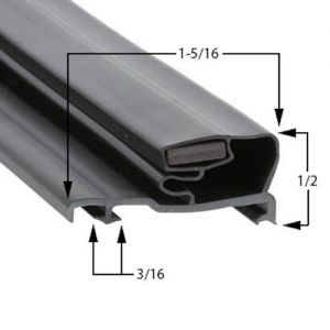 Schott Gemtron Part# 3M-0016-063 Door Gasket