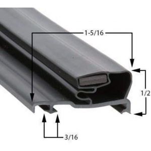 McCall 11020PGD Compatible Door Gasket Part# (MCC673)